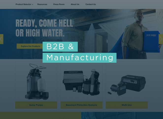 Marketing approach thumb 3 - B2B and Manufacturing